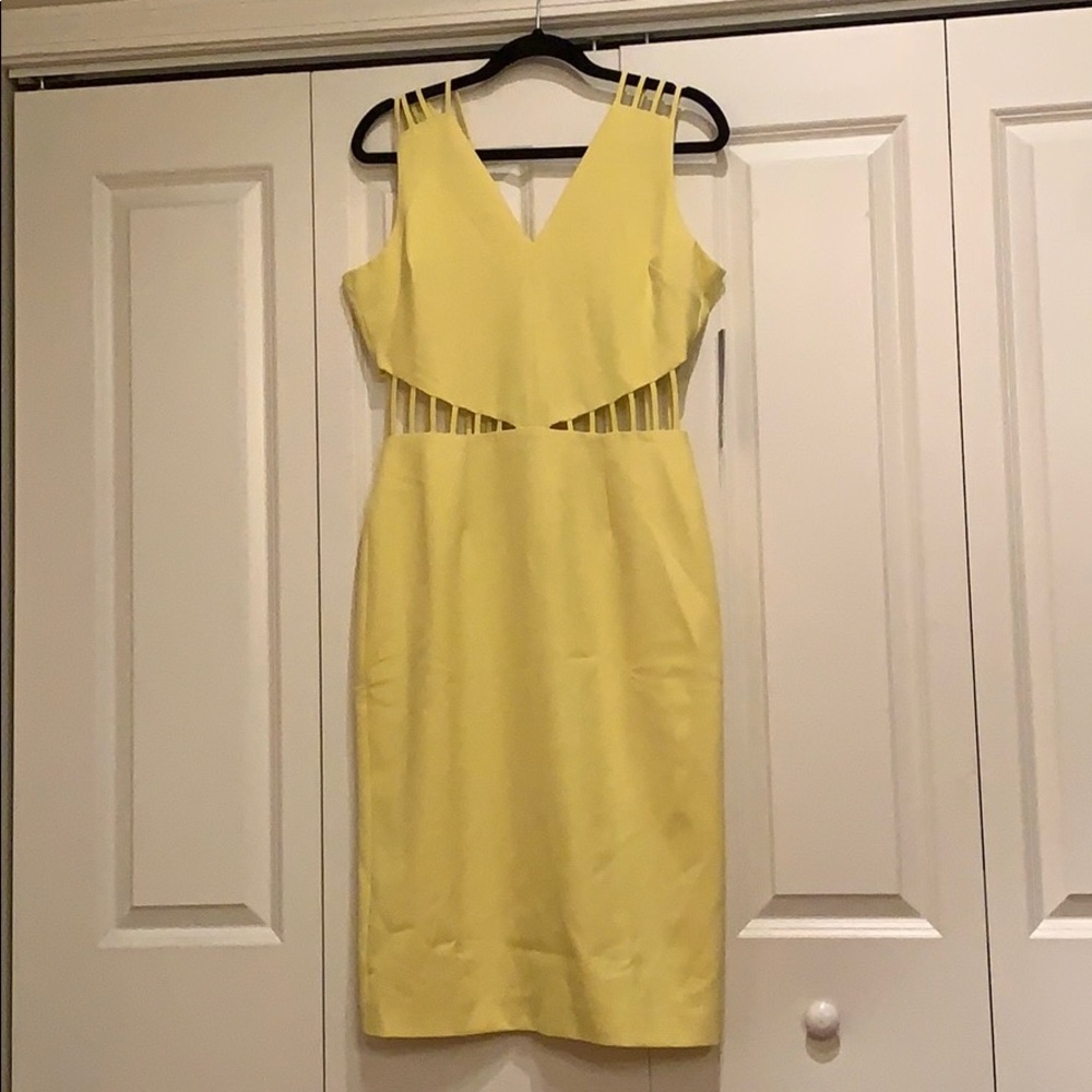 XOXO bodycon dress w/h cut out sides